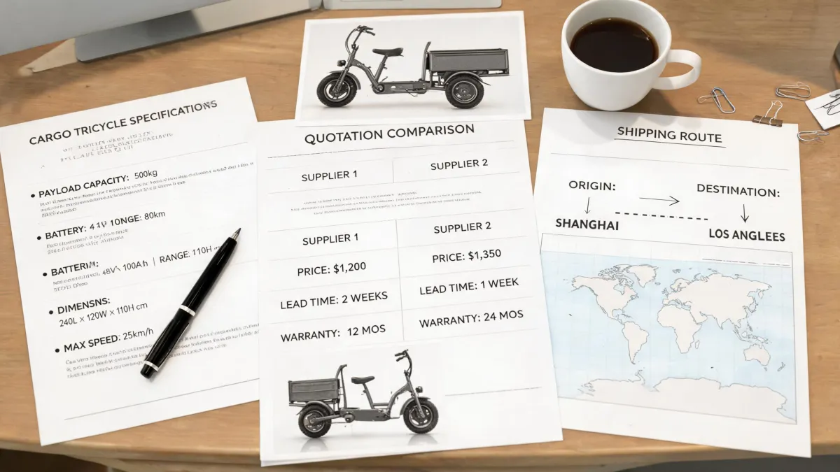 Tricycle procurement article visual
