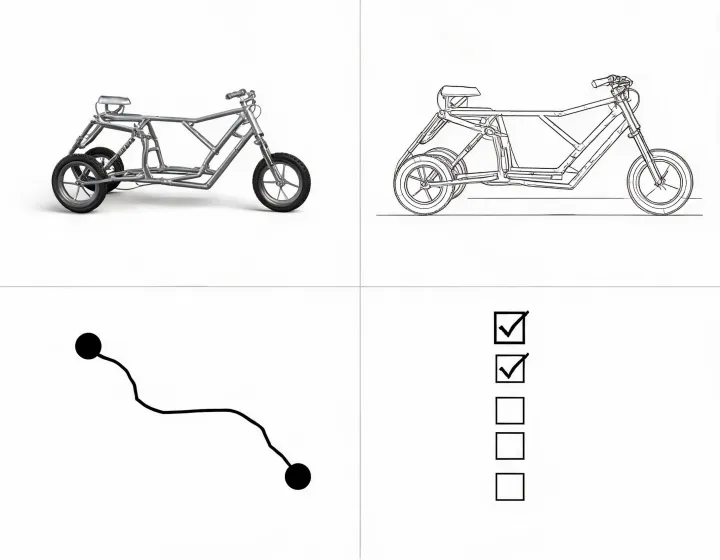 tricycle procurement communication illustration