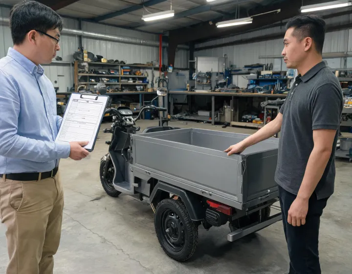 Custom tricycle procurement planning